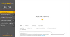 Desktop Screenshot of gradnjakuce.com